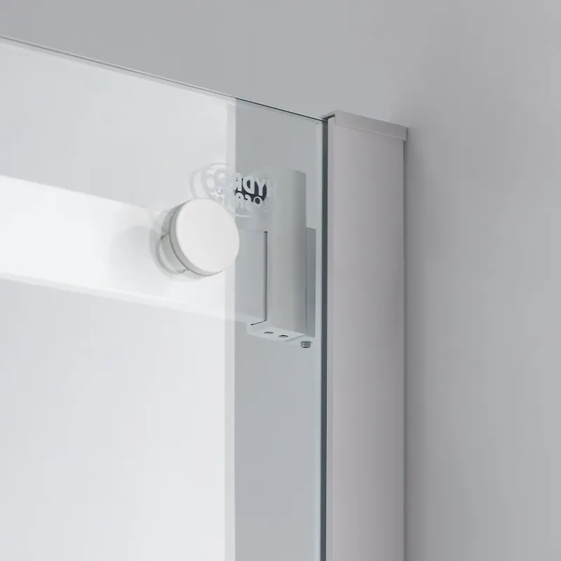 BPS-koupelny Obdĺžnikový sprchovací kút HYD-OK203C 120x80 biela/transparent - bez vaničky