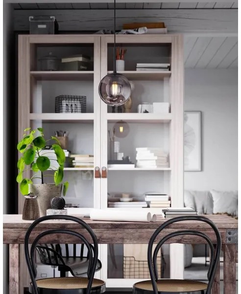 ByRydens 4202020-4505 - Závesný luster BOYLE na lane 1xE27/5W/230V