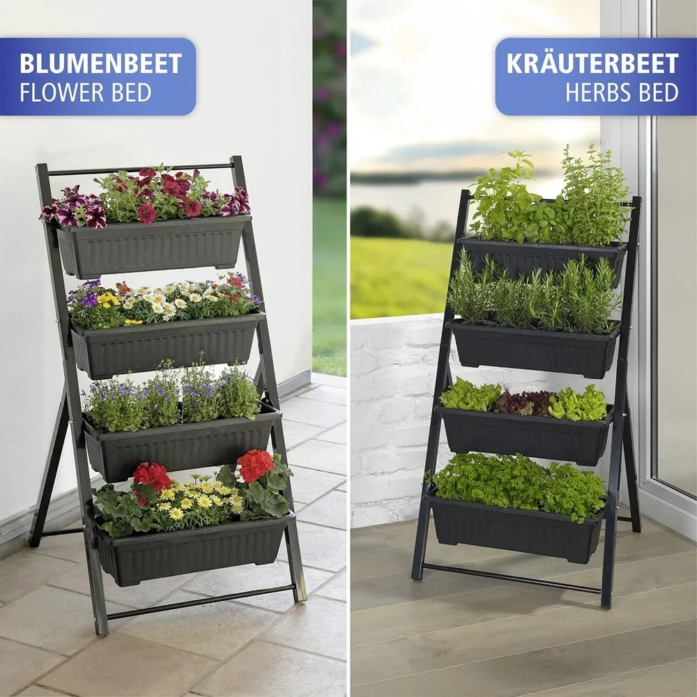 Kovový stojan na kvety (výška 108 cm) Vertical – Maximex