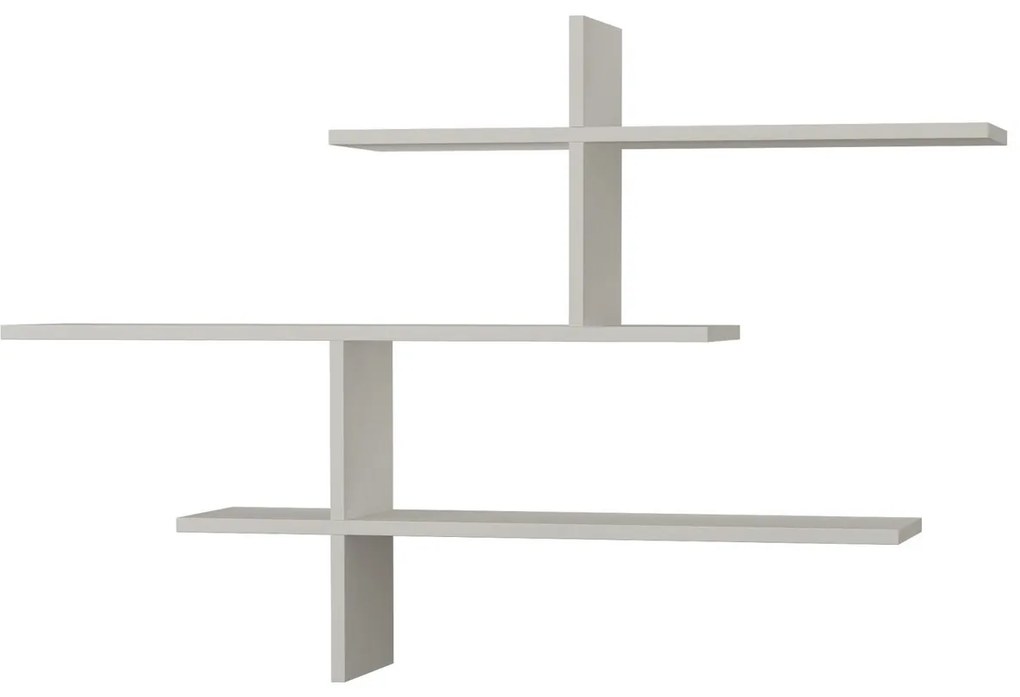 Nástenná polica LEO biela