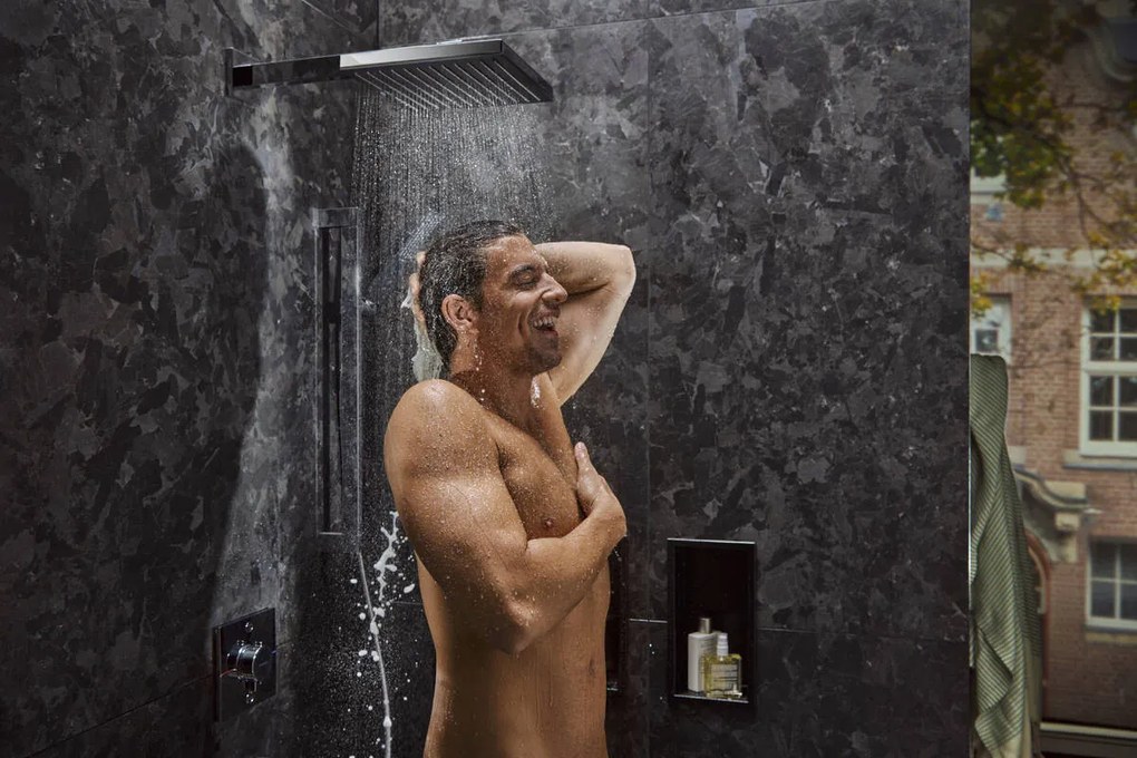 Hansgrohe ShowerSelect Comfort E, termostat pod omietku pre 2 spotrebiče, chrómová, HAN-15572000