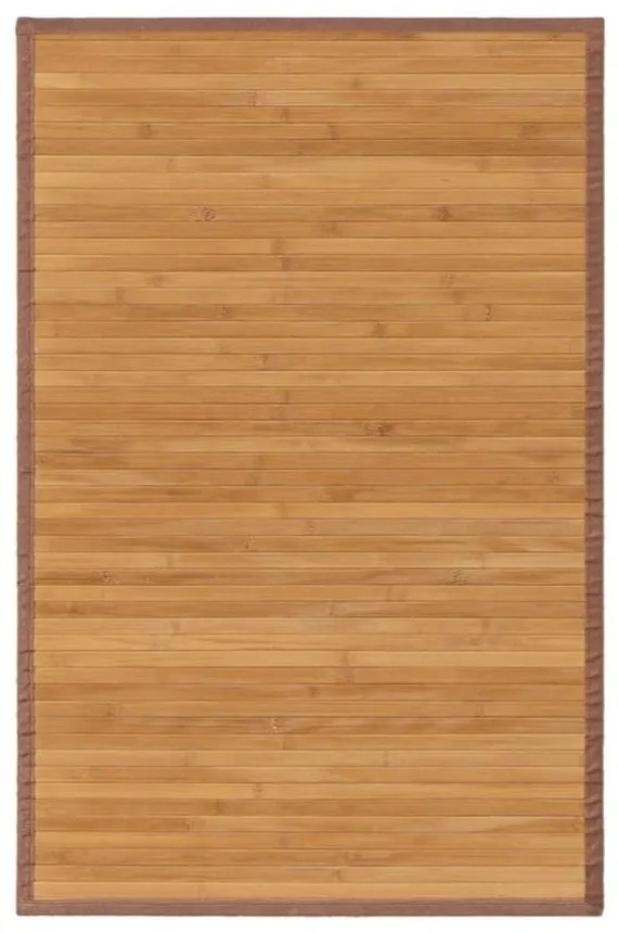Bambusový koberec v prírodnej farbe 60x90 cm - Casa Selección
