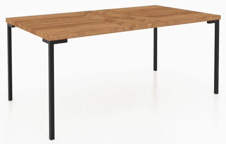 Konferenčný stolík z dubového dreva v prírodnej farbe 60x80 cm Abies - The Beds