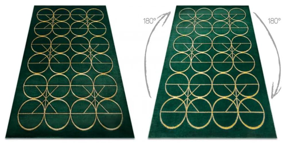 Kusový koberec Ema zelený 160x220cm