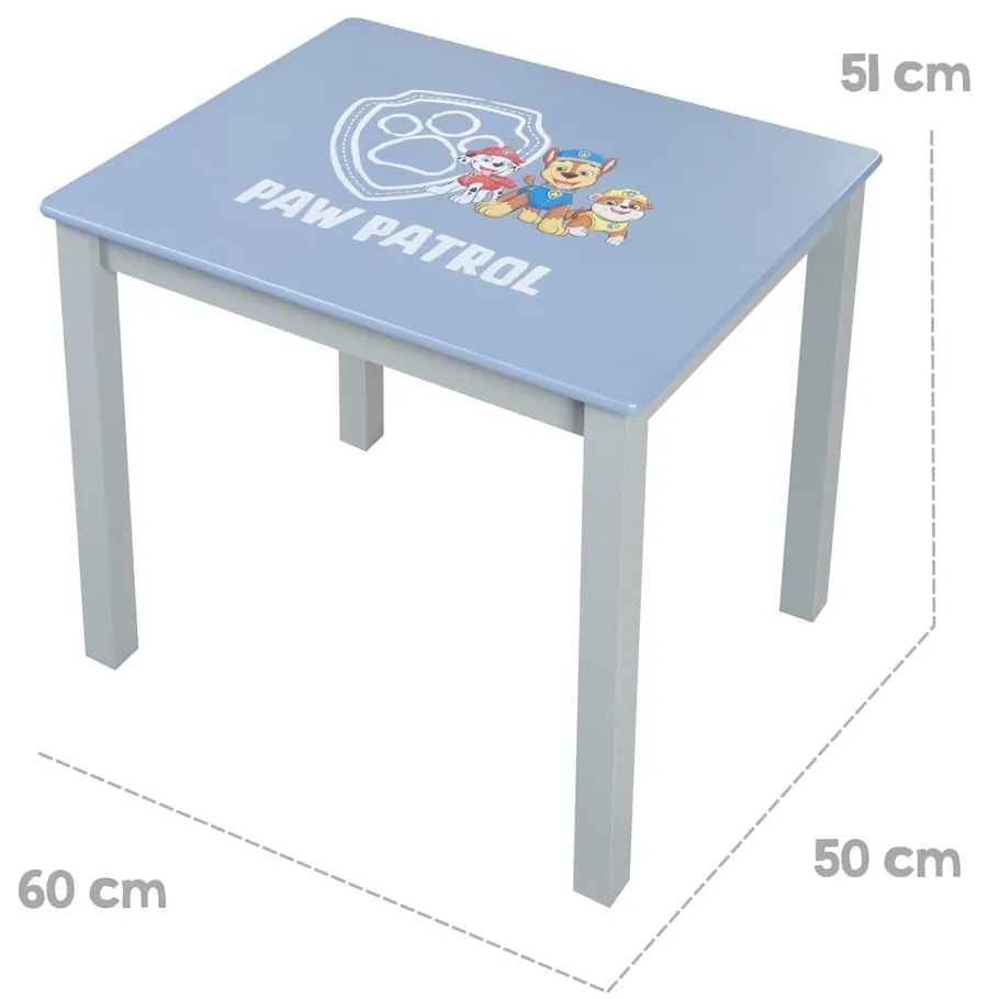 Súprava detského nábytku 2 ks Paw Patrol – Roba