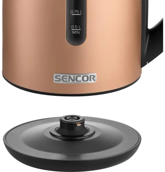 Sencor - Rýchlovarná kanvica s termoreguláciou 1,7 l 2150W/230V medená