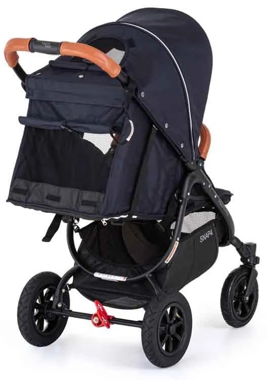 VALCO BABY Kočík športový Snap 4 Sport Flat Matte LTD Edition Deep Blue + PETITE&MARS fusak