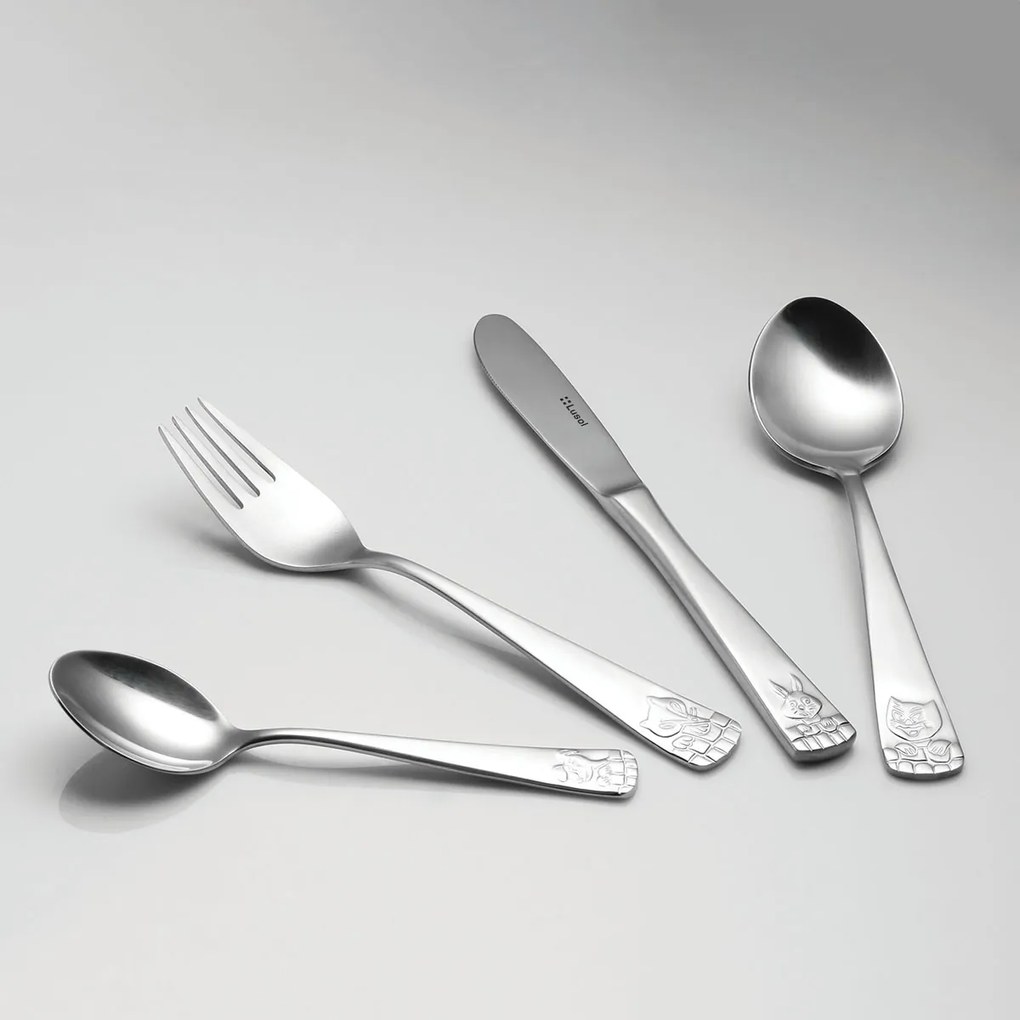 Detský príborový set 4 ks - Lusol 755 - 100081