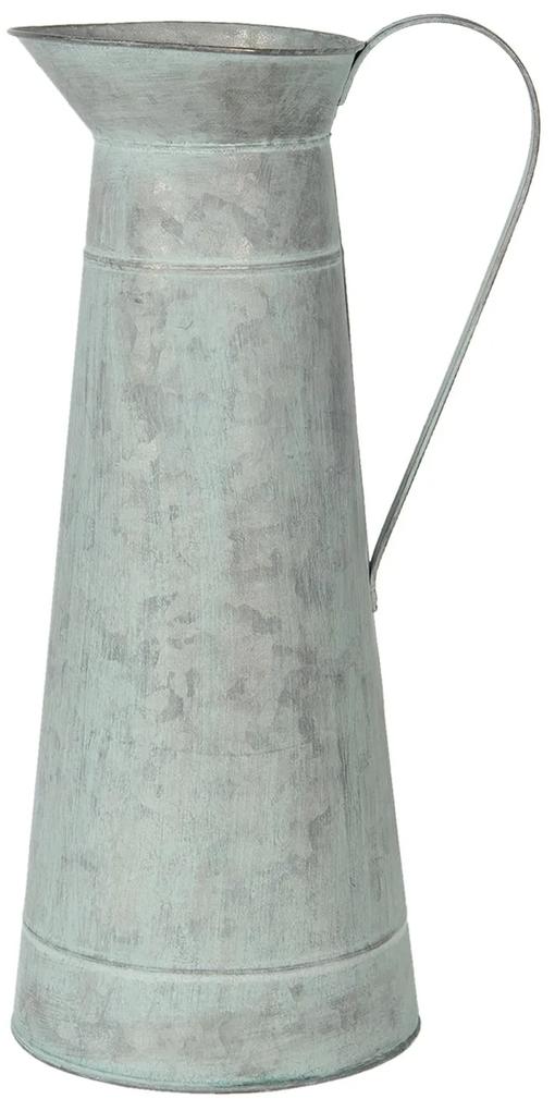 Plechový dekoračné džbán v retro štýle - Ø 15 * 44 cm