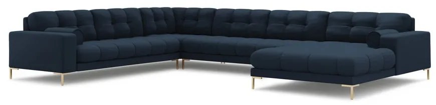 Modrá rohová pohovka (ľavý roh) Bali – Cosmopolitan Design