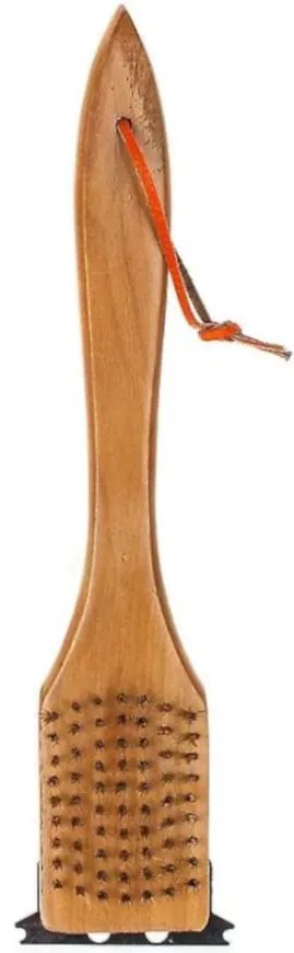 Čistiaca kefa na gril 30 cm, drevená