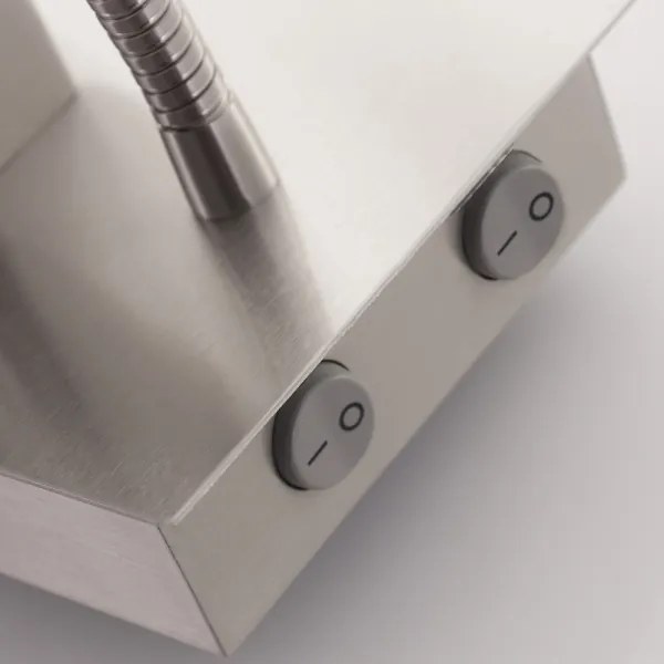 Eglo 96478 - LED Flexibilné svietidlo PASTERI 1xE27/40W+LED/3,8W taupe