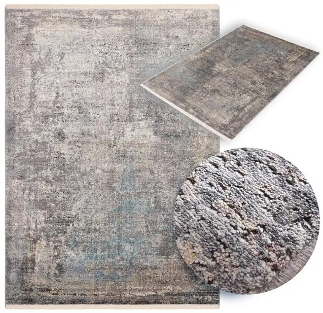 Koberec Split Z332A krémový / tmavosivý