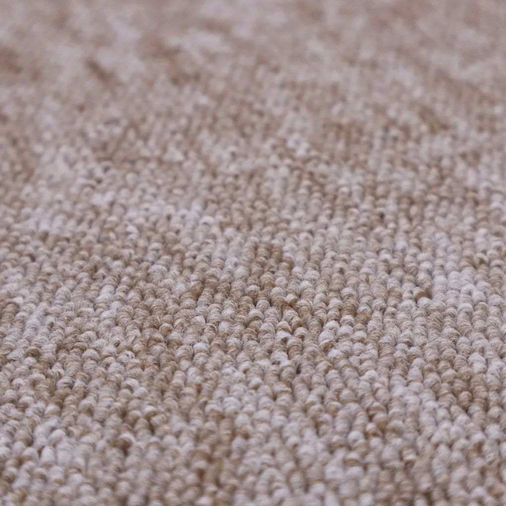 Betap, Metrážny koberec Vienna 70, na mieru, šíře 4m, béžová, ab (mriežka), chodba / predsieň