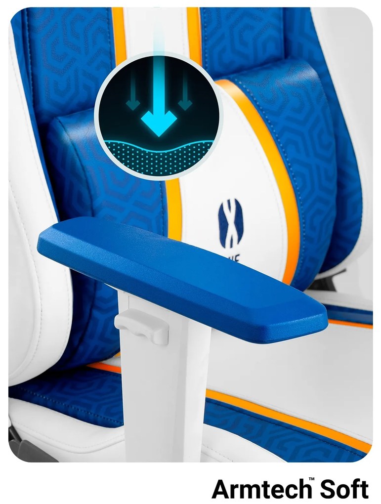 Herné kreslo Diablo X-One 2.0 King Size, Aqua Blue/ modré
