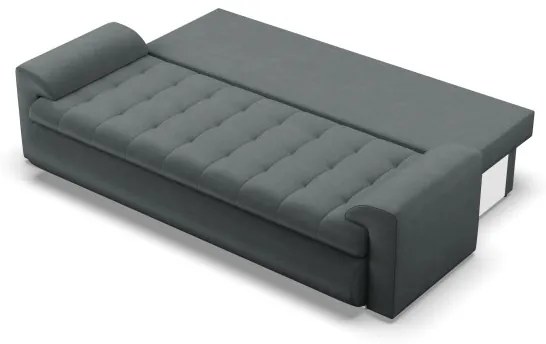 Trojmiestna rozkladacia sedačka FORESTA Kronos tmavosivá