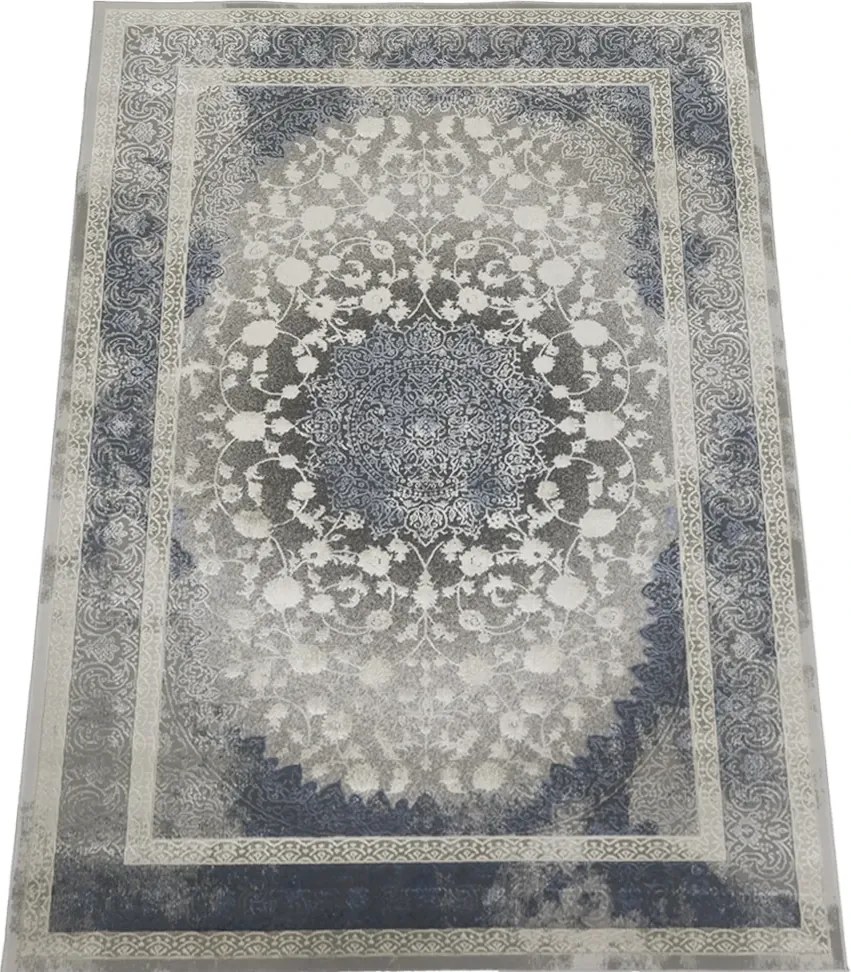 BE Koberec Deluxe 9091 NAVY – námornícky modrý obdĺžnikový Rozmer: 60x100 cm