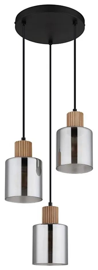 Globo 15768-3H - Závesný luster na lane ALEIDIS 3xE27/25W/230V priemer 30 cm