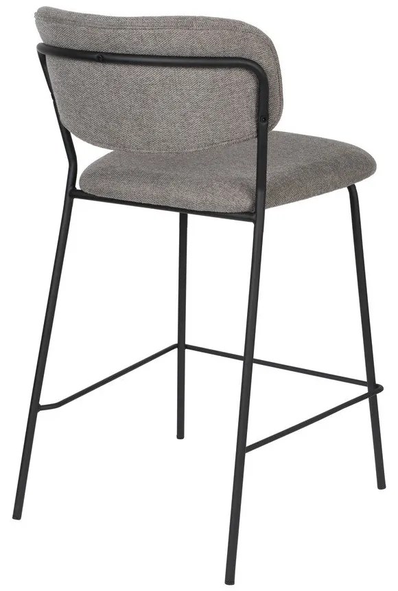 Sivé barové stoličky v súprave 2 ks 89 cm Jolien – White Label