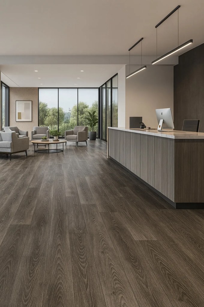 Beaulieu International Group, PVC podlaha - lino Master X Premium 3804, na mieru, šíře 2m,4m, šedá, pvc, chodba / predsieň