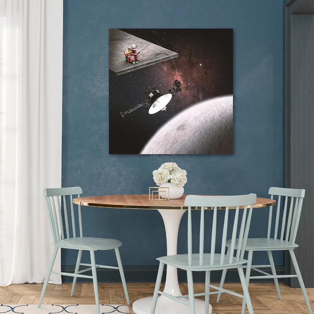 Gario Obraz na plátne Rybolov vo vesmíre - Zehem Chong Rozmery: 30 x 30 cm