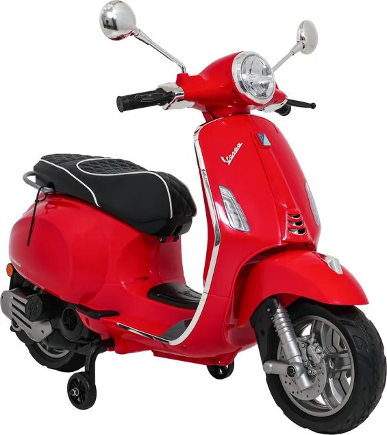 Elektrický skúter Vespa ROMA červený