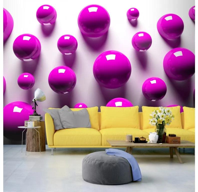 Tapeta na stenu Purple Balls