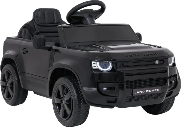 Elektrické autíčko Land Rover Defender čierne
