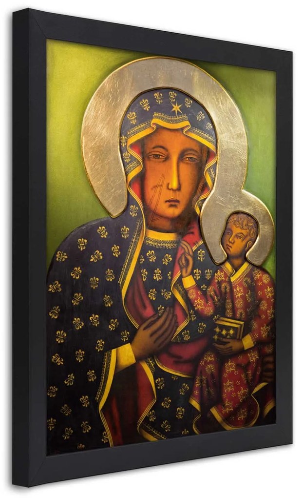 Gario Plagát Matka Božia Čenstochovská Farba rámu: Bez rámu, Rozmery: 70 x 100 cm