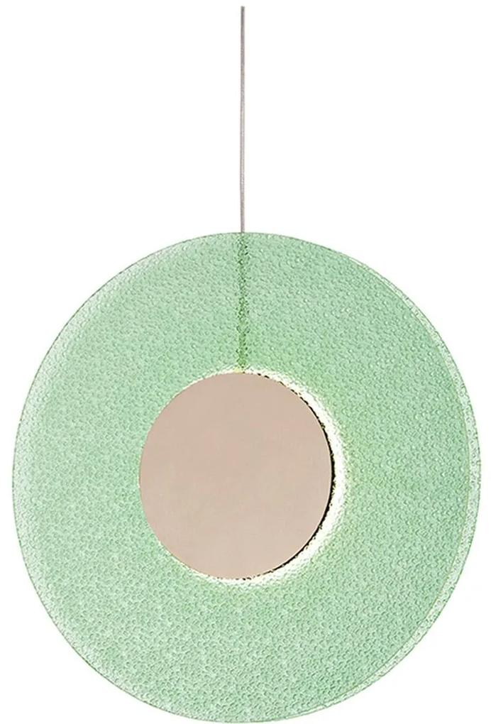 Závesné svietidlo „Candy Green", 45 x 14 x 45 cm