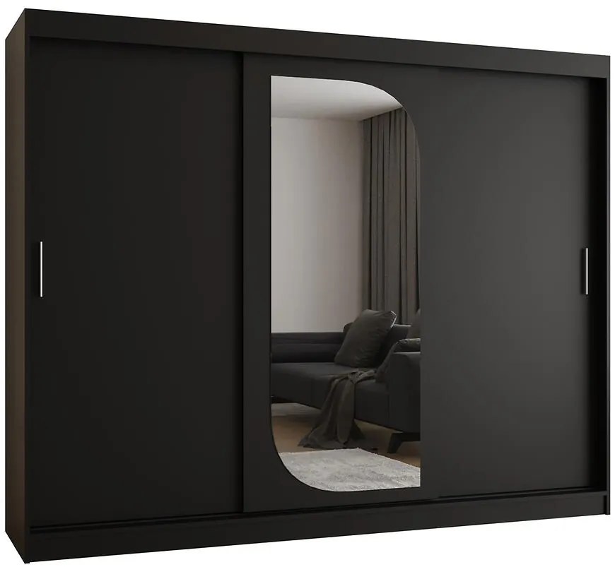 Skriňa Lucy 250 čierna