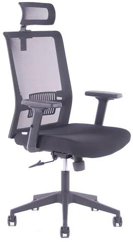 Kancelárska ergonomická stolička Sego PIXEL — viac farieb Čierna