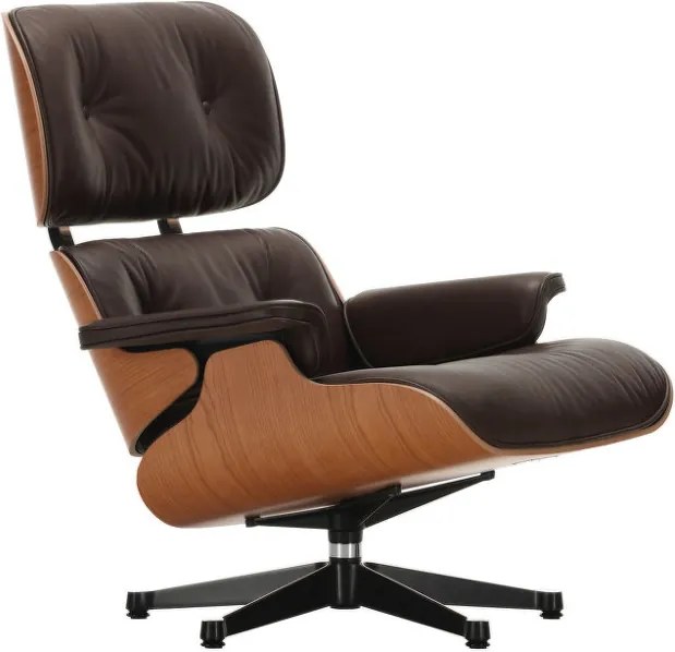 Vitra Kreslo Eames Lounge Chair, american cherry