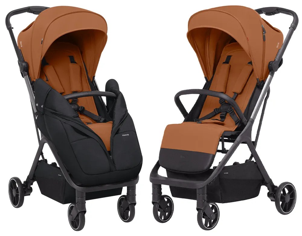 Detský kočík CARRELLO Nova CRL-5521 Tangelo Orange