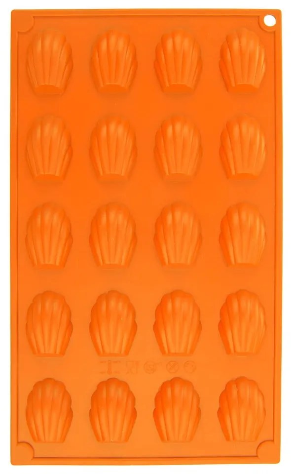 Silikónová forma na pečenie madielok 17,5x29,5 cm – Orion