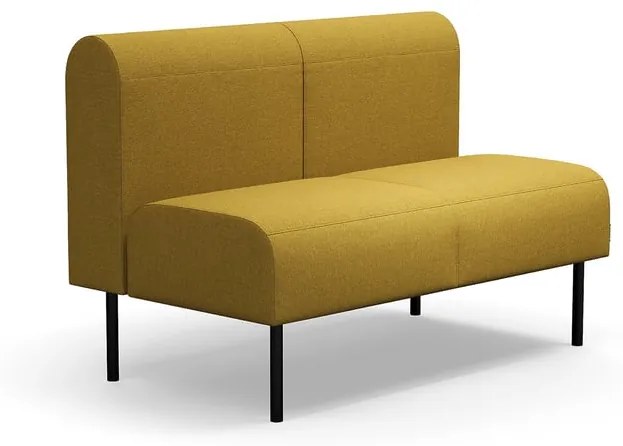 Modulárna pohovka VARIETY, 2 miestna, látka Blues CSII, zlatá