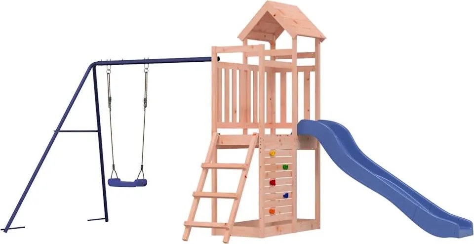 vidaXL Vonkajšia súprava na hranie drevo douglas