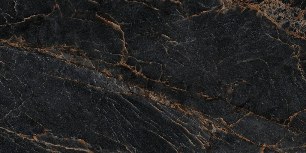 Dlažba Majestic Black Pulido 60x120 R