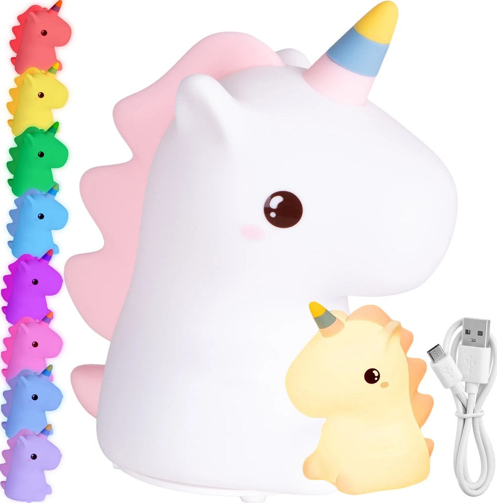 Nočná LED lampička JEDNOROŽEC