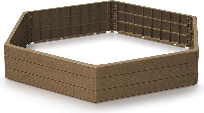 Vyvýšený záhon BOS WADY 148 cm hnedý