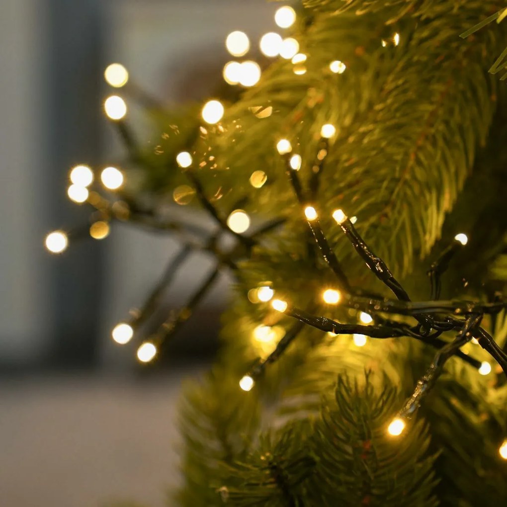Vianočné svetielka vnútorné teplá biela 300 LED