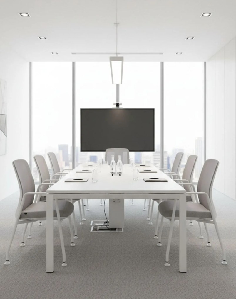 Grospol - Konferenčné kreslo Axel 4L White