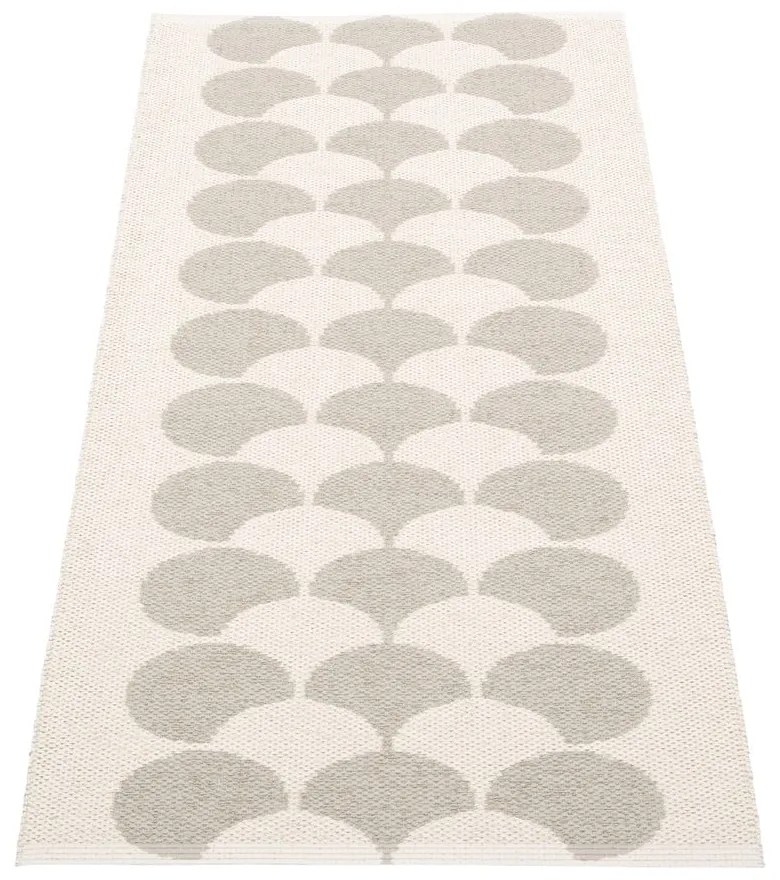 Krémový vnútorný a vonkajší behúň 70x150 cm Poppy Linen – Pappelina