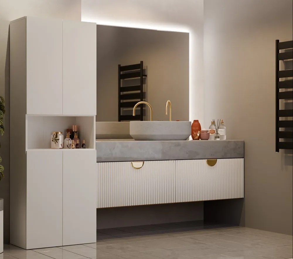 Kúpeľňová skrinka NEL VII kašmír