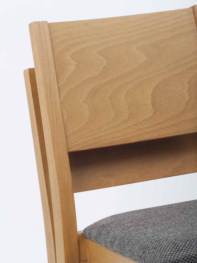 Stima stohovatelná stolička ALEX Vyberte látku ->: MIRON terracotta 22, Odtieň / morenie: Buk