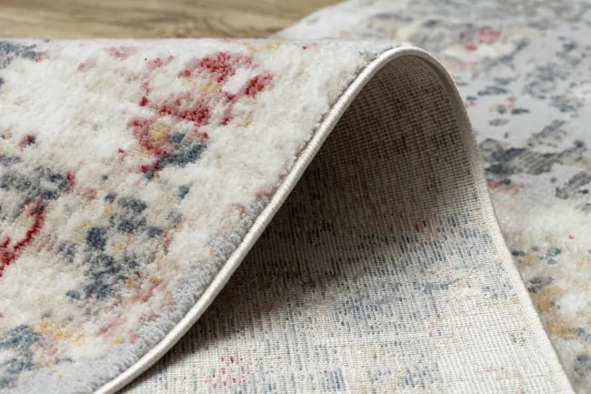 Koberec / behúň DISTIN 0123A ružový / púdrový / biely