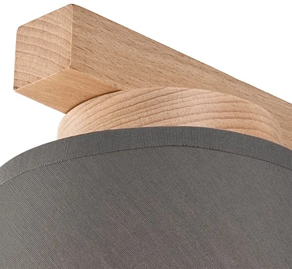 Nástenné svietidlo ELLIE 1xE27/60W/230V sivé