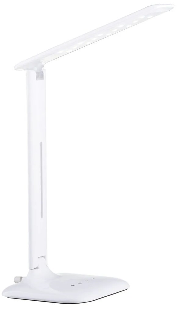 EGLO LED stolná lampa CAUPO, biela