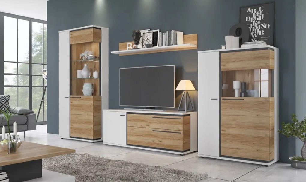 Vysoká vitrína Salinas