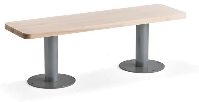 Lavica do jedálne UNITE, 1400x400 mm, breza